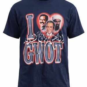 Isolation USA I love Global War on Terror Men's T-Shirt